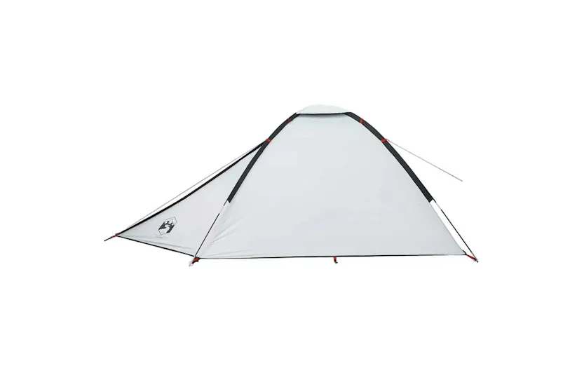 Vidaxl Camping Tent Dome 4-person White Blackout Fabric Waterproof Vidaxl Camping Tent Dome 4-person White Blackout Fabric Waterproof