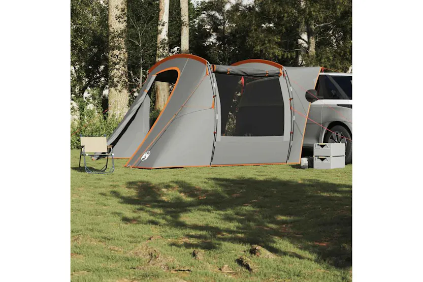 Vidaxl Car Tent Grey And Orange Waterproof Vidaxl Car Tent Grey And Orange Waterproof