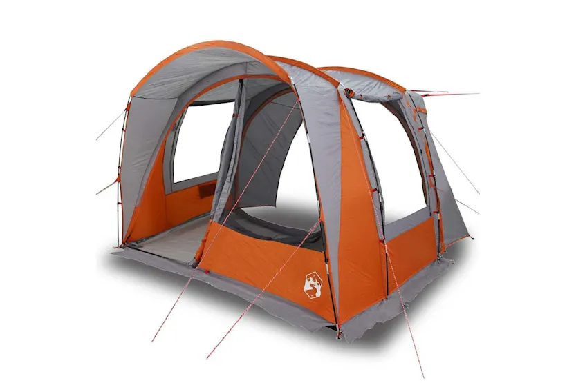 Vidaxl Car Tent 4-person Grey And Orange Waterproof Vidaxl Car Tent 4-person Grey And Orange Waterproof