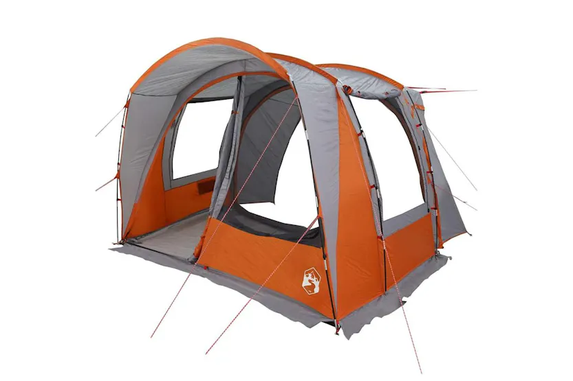 Vidaxl Car Tent 4-person Grey And Orange Waterproof Vidaxl Car Tent 4-person Grey And Orange Waterproof