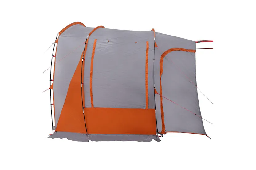 Vidaxl Car Tent 4-person Grey And Orange Waterproof Vidaxl Car Tent 4-person Grey And Orange Waterproof