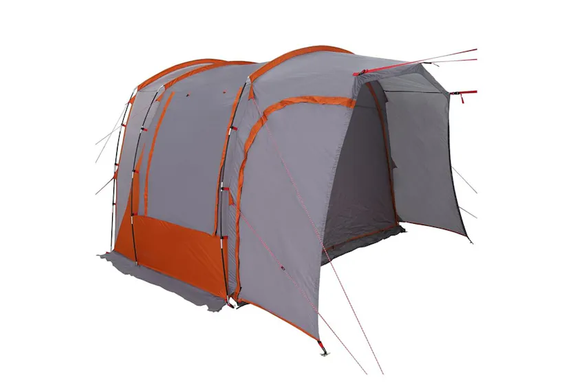 Vidaxl Car Tent 4-person Grey And Orange Waterproof Vidaxl Car Tent 4-person Grey And Orange Waterproof