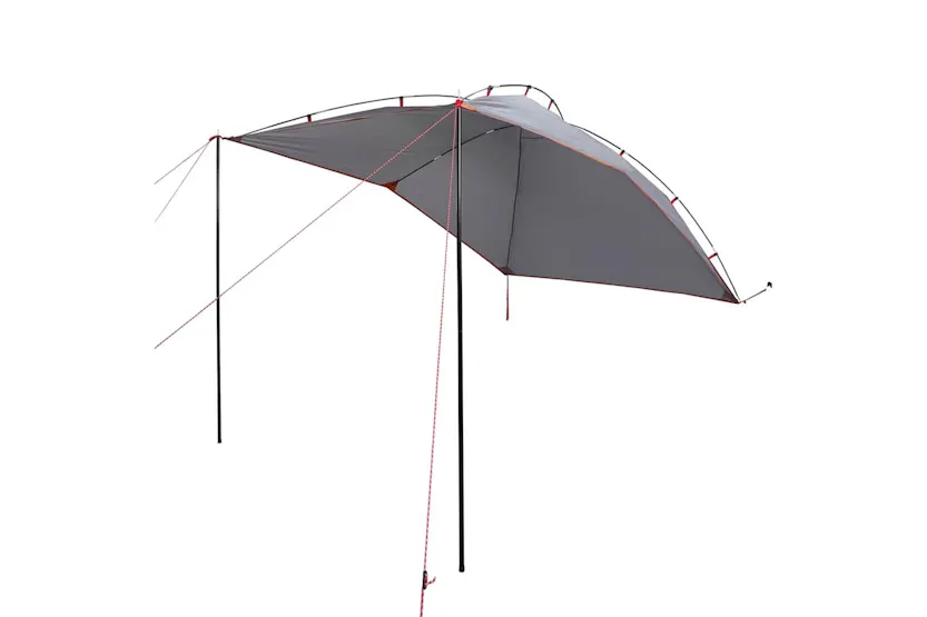 Vidaxl Car Tent Grey And Orange Waterproof Vidaxl Car Tent Grey And Orange Waterproof