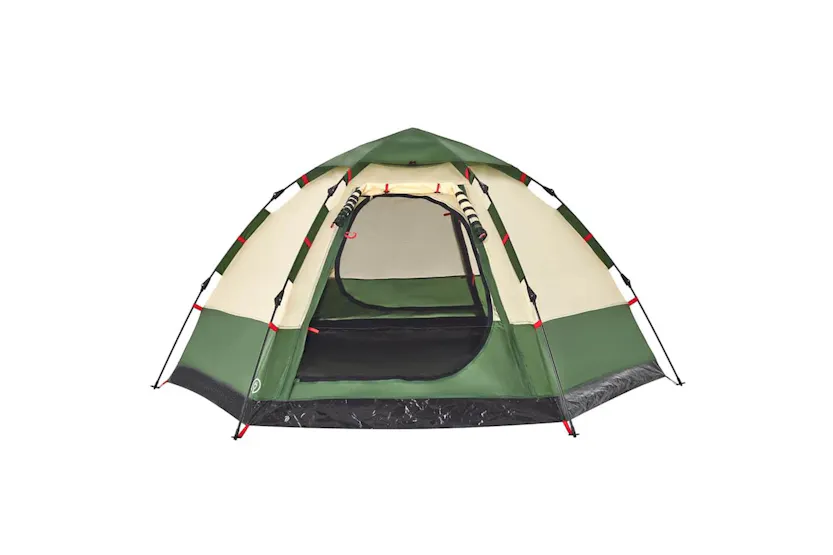 Vidaxl Camping Tent Cabin 4-person Green Quick Release Vidaxl Camping Tent Cabin 4-person Green Quick Release