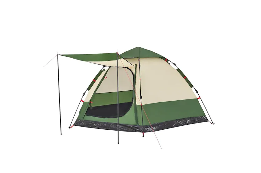 Vidaxl Camping Tent Cabin 4-person Green Quick Release Vidaxl Camping Tent Cabin 4-person Green Quick Release