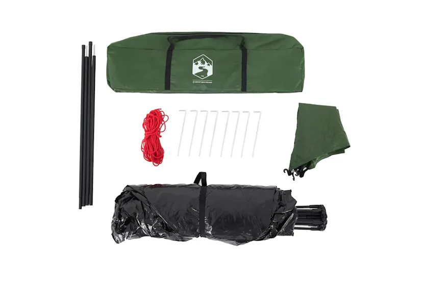 Vidaxl Camping Tent Cabin 4-person Green Quick Release Vidaxl Camping Tent Cabin 4-person Green Quick Release
