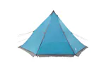 Vidaxl Family Tent Tipi 8-person Blue Waterproof Vidaxl Family Tent Tipi 8-person Blue Waterproof