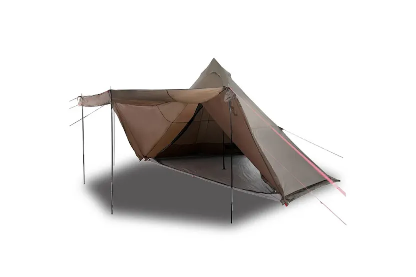 Vidaxl Family Tent Tipi 8-person Brown Waterproof Vidaxl Family Tent Tipi 8-person Brown Waterproof