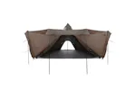 Vidaxl Family Tent Tipi 8-person Brown Waterproof Vidaxl Family Tent Tipi 8-person Brown Waterproof