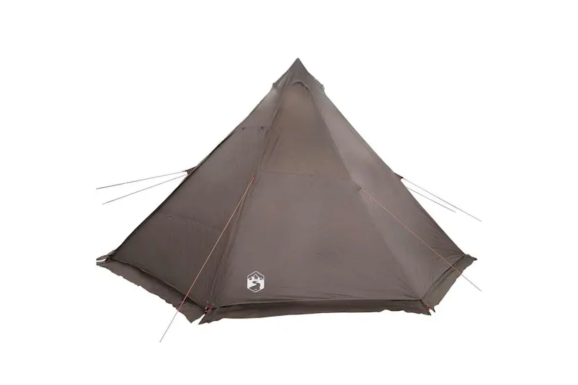 Vidaxl Family Tent Tipi 8-person Brown Waterproof Vidaxl Family Tent Tipi 8-person Brown Waterproof