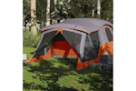 Vidaxl Camping Tent With Porch 4-person Orange Waterproof Vidaxl Camping Tent With Porch 4-person Orange Waterproof