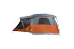 Vidaxl Camping Tent With Porch 4-person Orange Waterproof Vidaxl Camping Tent With Porch 4-person Orange Waterproof