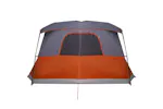 Vidaxl Camping Tent With Porch 4-person Orange Waterproof Vidaxl Camping Tent With Porch 4-person Orange Waterproof