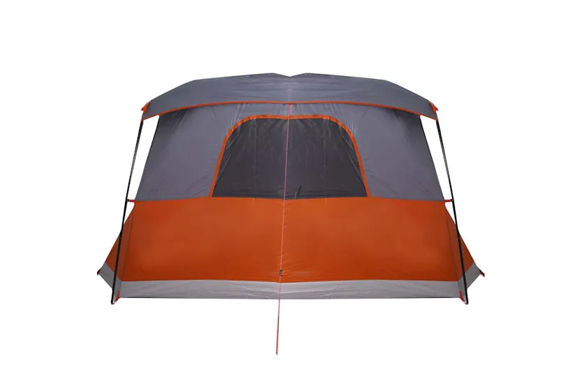 Vidaxl Camping Tent With Porch 4-person Orange Waterproof Vidaxl Camping Tent With Porch 4-person Orange Waterproof