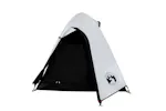 Vidaxl Camping Tent Dome 2-person White Blackout Fabric Waterproof Vidaxl Camping Tent Dome 2-person White Blackout Fabric Waterproof