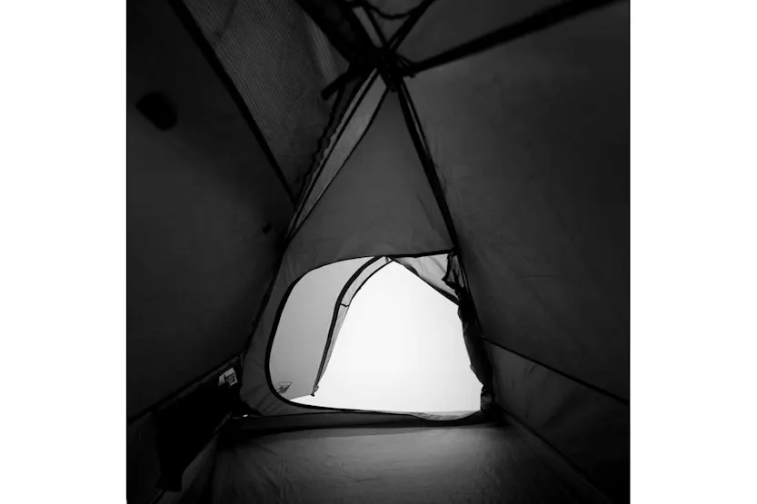 Vidaxl Camping Tent Dome 2-person White Blackout Fabric Waterproof Vidaxl Camping Tent Dome 2-person White Blackout Fabric Waterproof