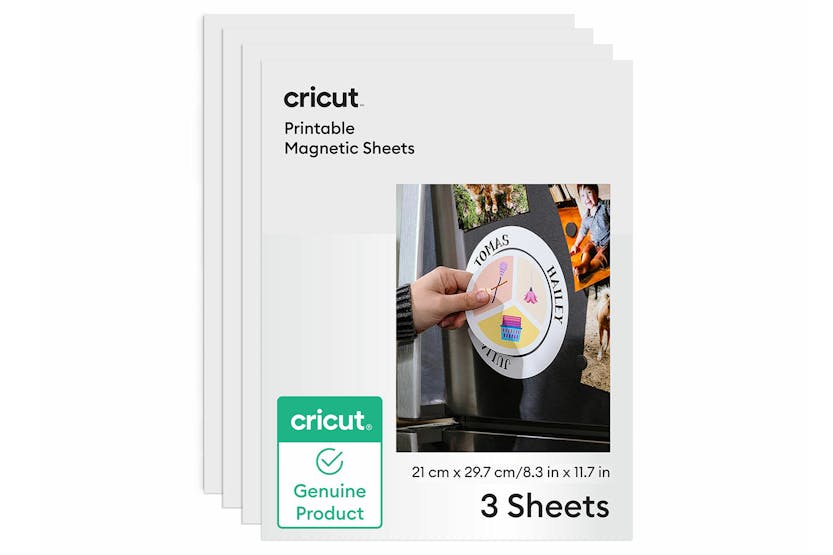 Cricut 8.3" x 11.7" Printable Magnet Paper | A4 | White Cricut 8.3" x 11.7" Printable Magnet Paper | A4 | White