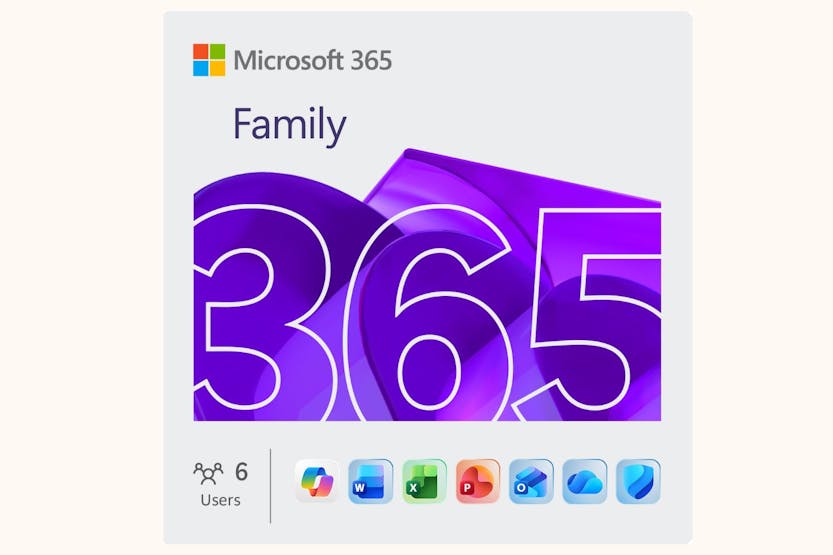 Microsoft 365 Family | 12-Month Subscription for up to 6 people Microsoft 365 Family | 12-Month Subscription for up to 6 people