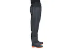 Vidaxl Waist Waders With Boots Black Size 38 Vidaxl Waist Waders With Boots Black Size 38