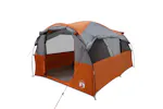 Vidaxl Family Tent Tunnel 6-person Grey And Orange Waterproof Vidaxl Family Tent Tunnel 6-person Grey And Orange Waterproof