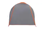 Vidaxl Family Tent Tunnel 6-person Grey And Orange Waterproof Vidaxl Family Tent Tunnel 6-person Grey And Orange Waterproof