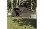 Vidaxl Family Tent Tunnel 6-person Brown Waterproof Vidaxl Family Tent Tunnel 6-person Brown Waterproof