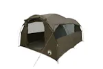 Vidaxl Family Tent Tunnel 6-person Brown Waterproof Vidaxl Family Tent Tunnel 6-person Brown Waterproof