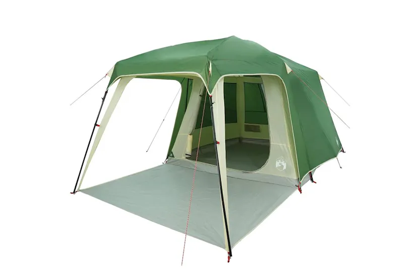 Vidaxl Camping Tent With Porch Dome 5-person Green Waterproof Vidaxl Camping Tent With Porch Dome 5-person Green Waterproof