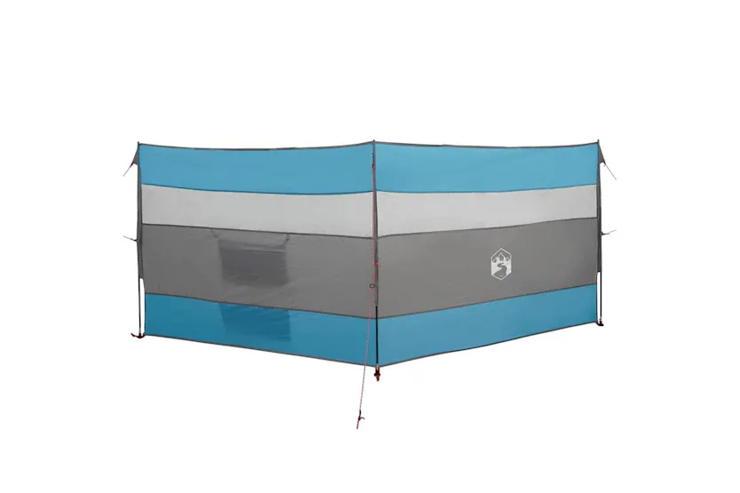 Vidaxl Camping Windbreak Blue 340x130 Cm Waterproof Vidaxl Camping Windbreak Blue 340x130 Cm Waterproof