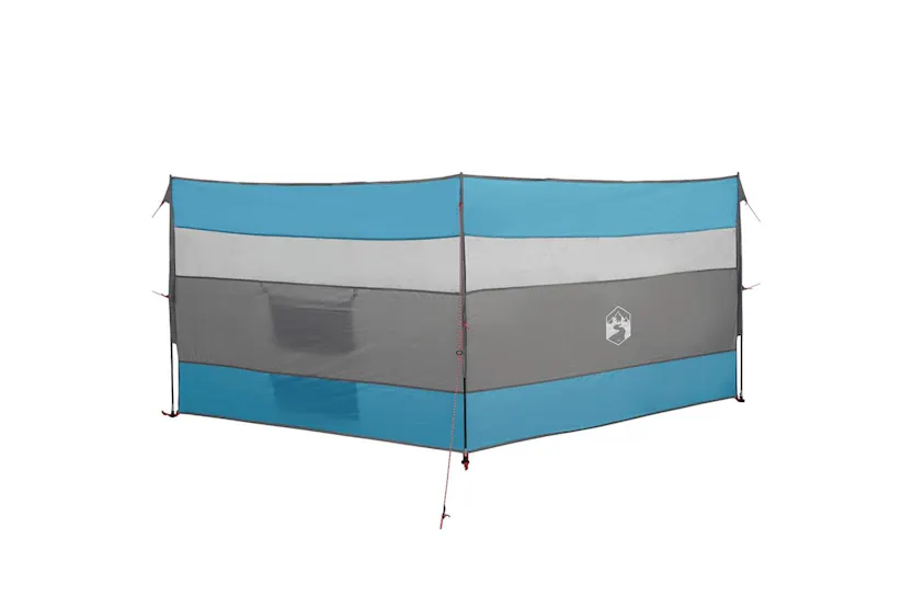 Vidaxl Camping Windbreak Blue 340x130 Cm Waterproof Vidaxl Camping Windbreak Blue 340x130 Cm Waterproof