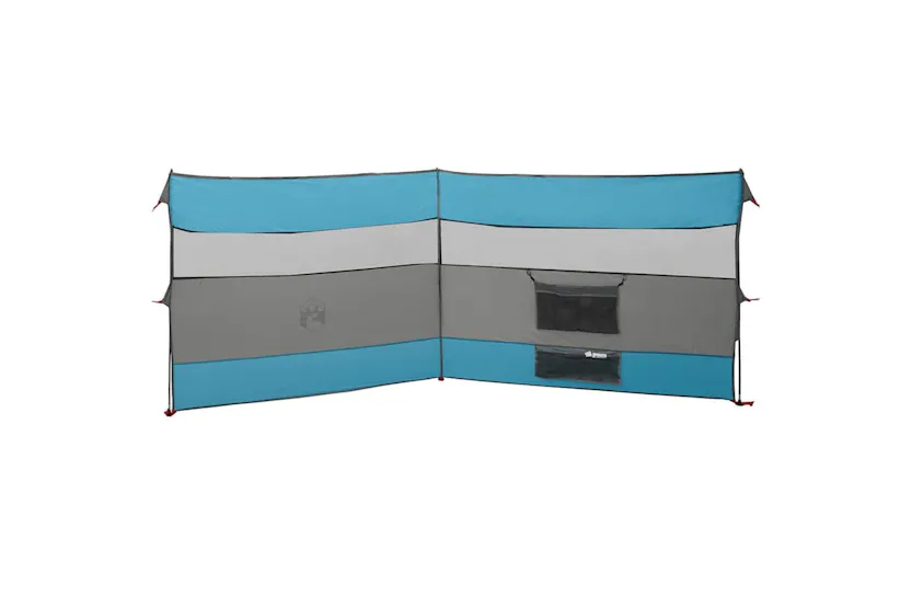 Vidaxl Camping Windbreak Blue 340x130 Cm Waterproof Vidaxl Camping Windbreak Blue 340x130 Cm Waterproof