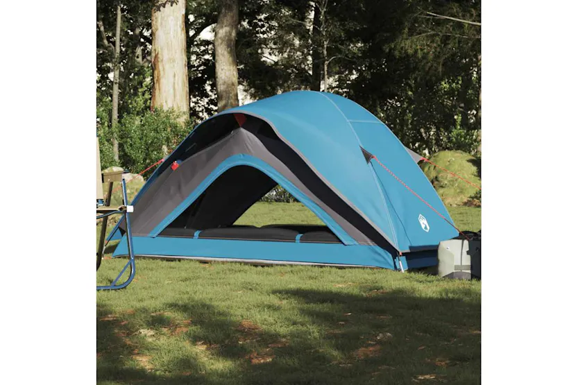 Vidaxl Camping Tent 1-person Blue Waterproof Vidaxl Camping Tent 1-person Blue Waterproof