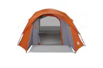Vidaxl Camping Tent Cabin 4-person Grey And Orange Waterproof Vidaxl Camping Tent Cabin 4-person Grey And Orange Waterproof