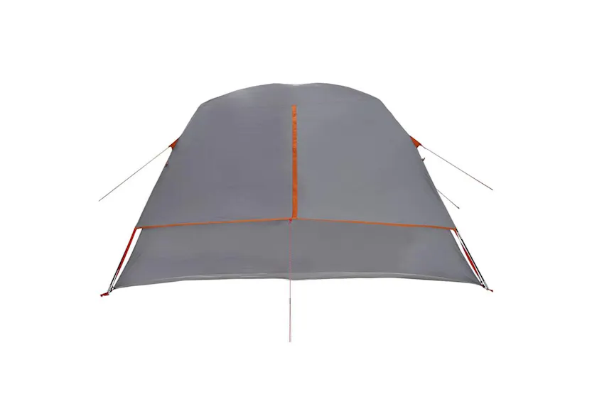 Vidaxl Camping Tent Cabin 4-person Grey And Orange Waterproof Vidaxl Camping Tent Cabin 4-person Grey And Orange Waterproof
