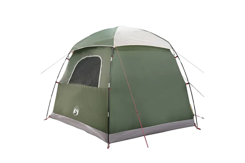 Vidaxl Family Tent Igloo 6-person Green Waterproof Vidaxl Family Tent Igloo 6-person Green Waterproof