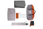 Vidaxl Family Tent Cabin 6-person Grey And Orange Waterproof Vidaxl Family Tent Cabin 6-person Grey And Orange Waterproof