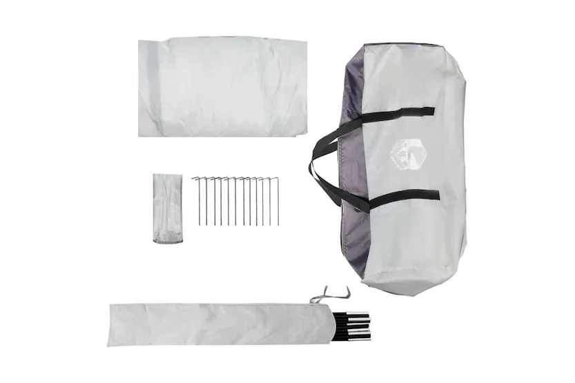 Vidaxl Party Tent Grey Waterproof Vidaxl Party Tent Grey Waterproof