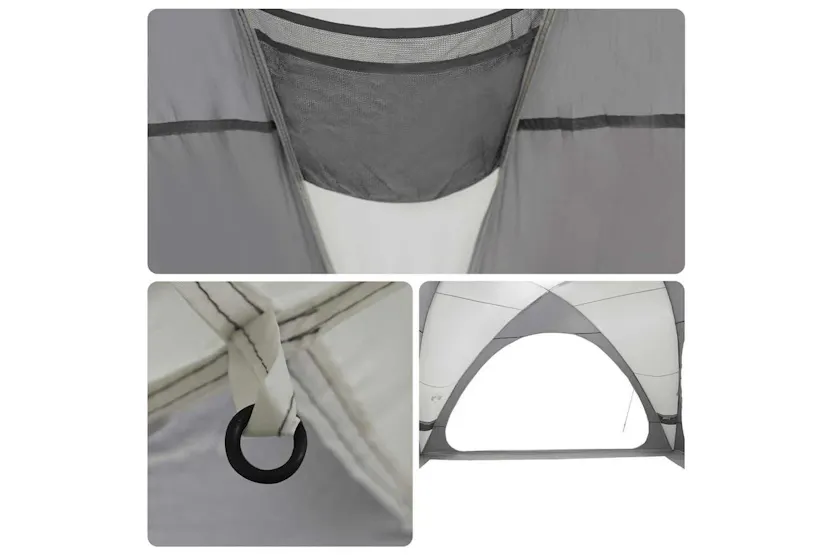 Vidaxl Party Tent Grey Waterproof Vidaxl Party Tent Grey Waterproof