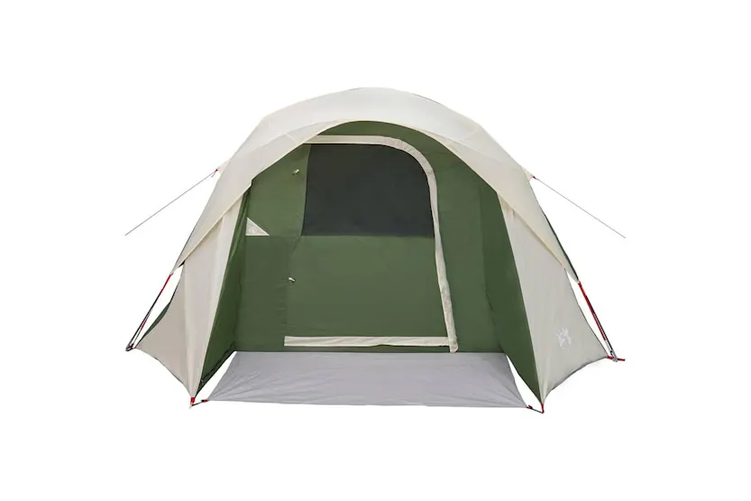 Vidaxl Family Tent Cabin 6-person Green Waterproof Vidaxl Family Tent Cabin 6-person Green Waterproof