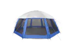 Vidaxl Pool Tent With Removable Fly & Mesh Walls Azure Blue 612x612 Cm Vidaxl Pool Tent With Removable Fly & Mesh Walls Azure Blue 612x612 Cm