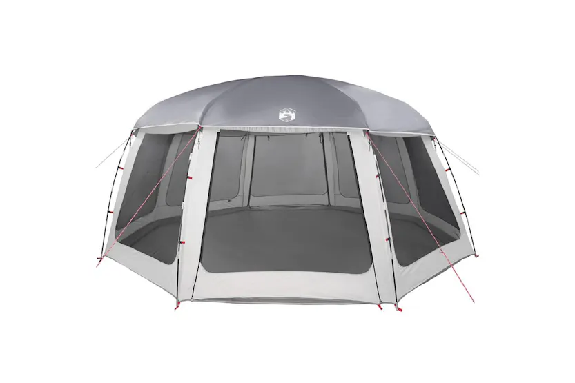 Vidaxl Pool Tent With Removable Fly & Mesh Walls Grey 690x690 Cm Vidaxl Pool Tent With Removable Fly & Mesh Walls Grey 690x690 Cm