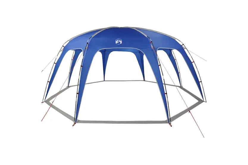 Vidaxl Party Tent Azure Blue Waterproof Vidaxl Party Tent Azure Blue Waterproof