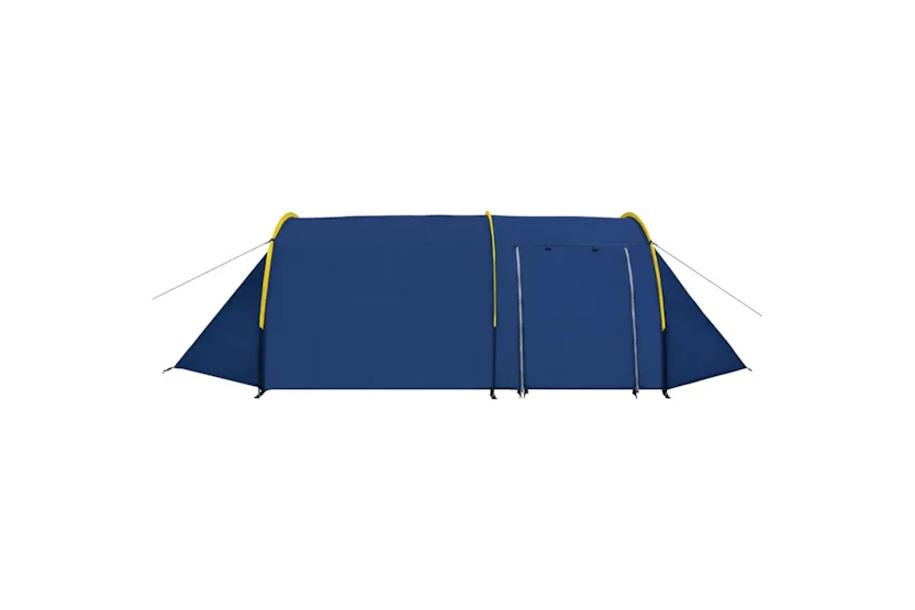 Vidaxl Camping Tent 4 Persons Navy Blue/yellow Vidaxl Camping Tent 4 Persons Navy Blue/yellow