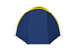 Vidaxl Camping Tent 4 Persons Navy Blue/yellow Vidaxl Camping Tent 4 Persons Navy Blue/yellow