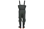 Vidaxl Chest Waders With Boots And Belt Dark Green Size 44 Vidaxl Chest Waders With Boots And Belt Dark Green Size 44