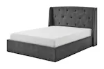 Emilia Winged Ottoman Bed Frame | Double | 4ft6 | Grey Emilia Winged Ottoman Bed Frame | Double | 4ft6 | Grey