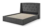 Emilia Winged Ottoman Bed Frame | King | 5ft | Grey Emilia Winged Ottoman Bed Frame | King | 5ft | Grey