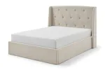 Emilia Winged Ottoman Bed Frame | Double | 4ft6 | Natural Emilia Winged Ottoman Bed Frame | Double | 4ft6 | Natural