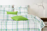 Mistral Home | Madras Duvet Cover Set | Green/Blue | Double Mistral Home | Madras Duvet Cover Set | Green/Blue | Double