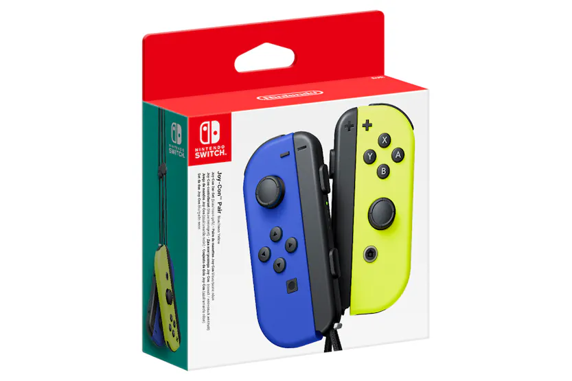 Nintendo Switch Joy-Con Controller Pair | Blue/Yellow Nintendo Switch Joy-Con Controller Pair | Blue/Yellow